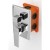 Aqualine Ritmo bateria prysznicowa podtynkowa 3 wyjścia box podtynkowy chrom RT043