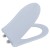 Sapho Avva deska wc slim Soft Close jasnoniebieski matowa 100787-107