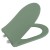 Sapho Brilla deska wc slim Soft Close zielony mat 100787-128