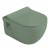 Sapho Brilla deska wc slim Soft Close zielony mat 100787-128