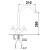 Sapho Trax bateria kuchenna chrom 619
