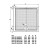 Gelco Gallet brodzik prysznicowy kompozytowy prostokąt 170x70cm GQ17070