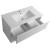 Aqualine Paneda szafka umywalkowa 995x55x452cm biela PN210