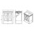 Sapho Cross szafka umywalkowa 70x81x47cm buk CR375