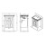 Sapho Cross szafka umywalkowa 55x81x43cm buk CR360