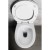 Isvea SENTIMENTI miska WC 36x52 cm Rimless dolny/tylny odpływ biały 10SM10004SV