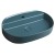 Isvea INFINITY OVAL umywalka ceramiczna nablatowa 60x40cm petrol mat 10NF65060-2P