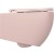 Isvea Infinity miska wc wisząca Rimless 365x53cm salmon 10NF02004-2S