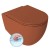 Isvea Infinity miska wc wisząca Rimless 365x53cm terracotta 10NF02004-2U