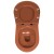 Isvea Infinity miska wc wisząca Rimless 365x53cm terracotta 10NF02004-2U