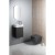 Isvea Infinity miska wc wisząca Rimless 365x53cm antracyt 10NF02004-2C