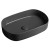 Isvea INFINITY OVAL umywalka ceramiczna nablatowa 55x36cm antracyt 10NF65055-2C
