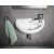 CREAVIT OVAL umywalka ceramiczna 39x23cm biała TP040