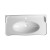 CREAVIT ANTIK umywalka ceramiczna 100x50cm biała AN100