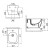 CREAVIT GLANC bidet wiszący 37x51.5 cm GC510